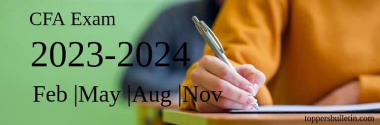 CFA Exam Dates