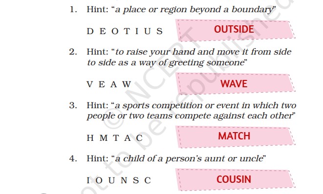 NCERT Solutions Class 4 English Santoor Chapter 8 The Lagori Champions