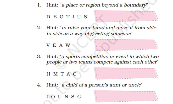 NCERT Solutions Class 4 English Santoor Chapter 8 The Lagori Champions